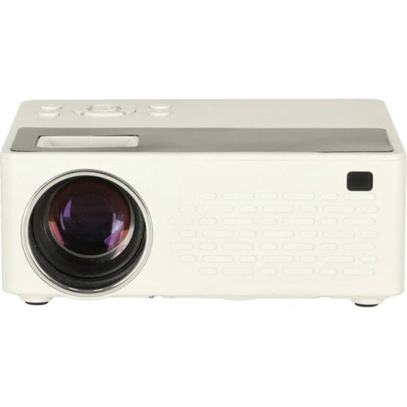 Bērnu portatīvais projektors LED TFT LCD 16:9 1920x1080 USB 20W Balts