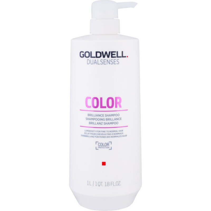 Šampūns - Goldwell - Dualsenses Color Brilliance - 1000ml - Gaišinošs - Krāsoti mati