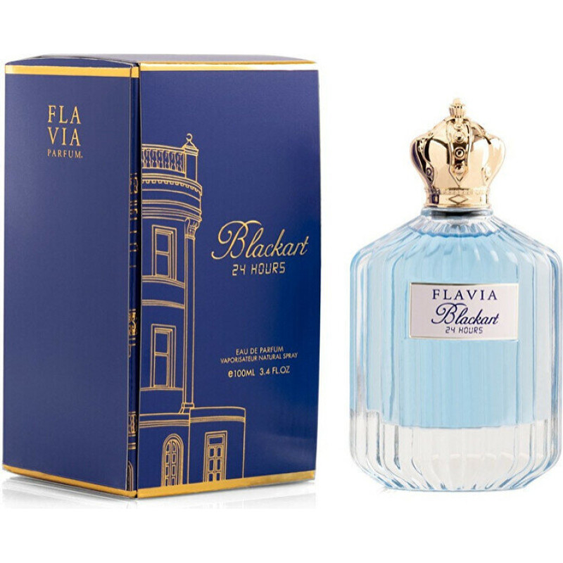 Parfimērijas ūdens Flavia Blackart 24 Hours EDP sievietēm/vīriešiem, 100 ml
