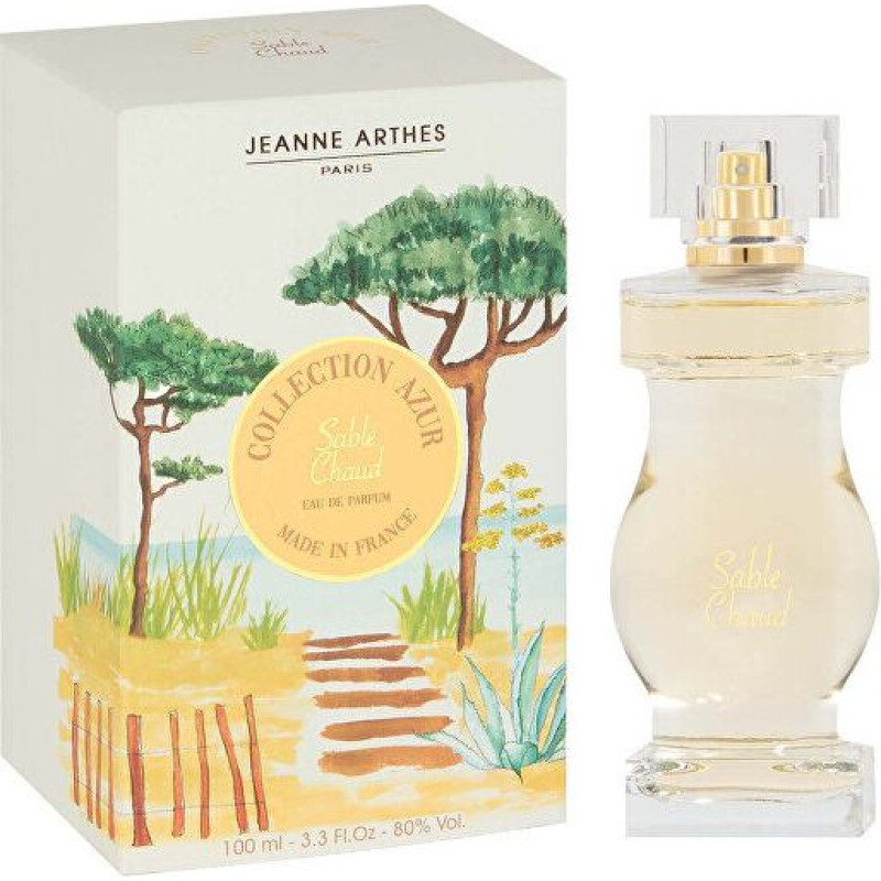 Smaržas JEANNE ARTHES Collection Azur Sable Chaud EDP Ziedu ar kokosriekstu 100 ml