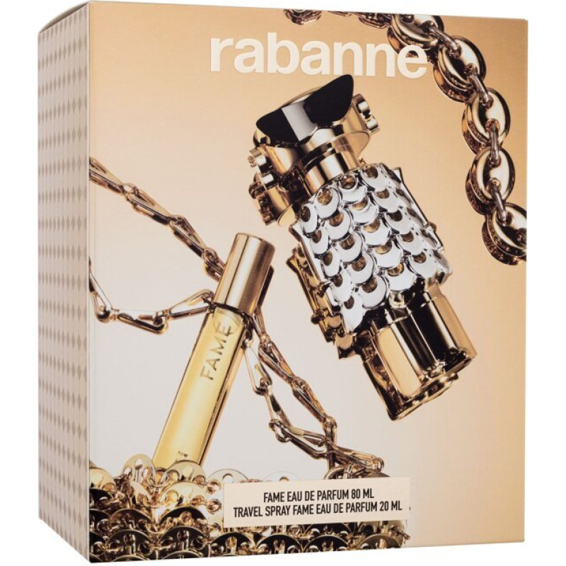 Rabanne Fame komplekts: 80 ml + 20 ml Smaržas sievietēm
