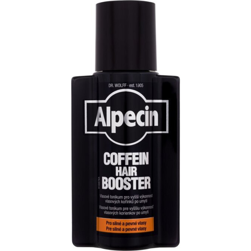 Matu toniks Alpecin Coffein Hair Booster 75 ml kofeīna formula stiprākiem matiem