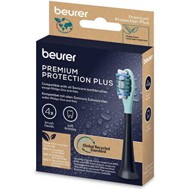 Beurer Premium Protect zobu birstes uzgaļi (4 gab.)