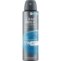 Antiperspirants Dove Men Care Advanced Clean Comfort vīriešiem, 150 ml