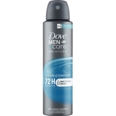 Antiperspirants Dove Men Care Advanced Clean Comfort vīriešiem, 150 ml