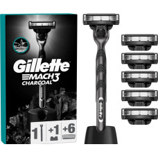 GILLETTE Mach3 oglekļa skuvekļa asmeņu komplekts 6 gab.