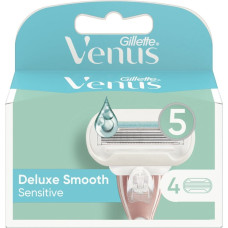 Skūšanas galviņas Gillette Venus Deluxe Smooth Sensitive, 4 gab.