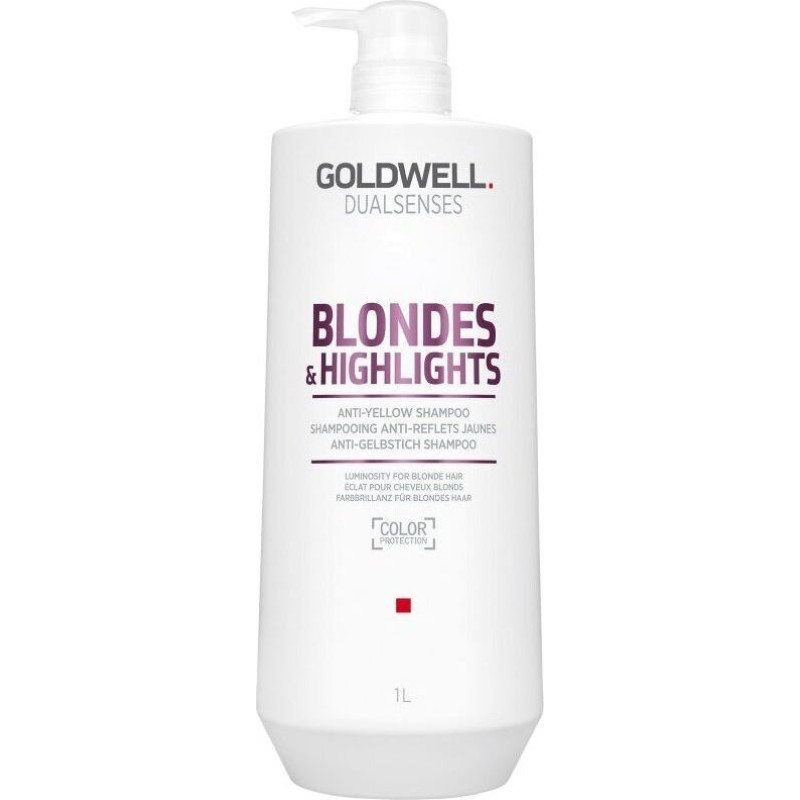Goldwell Dualsenses Blondes & Highlights Anti-Yellow Šampūns 1000ml.