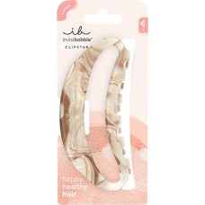 Matu sprādze Invisibobble Clipstar XL Amber Glow īpaši liela knaģveida sprādze bieziem matiem