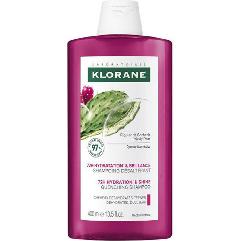 Mitrinošs šampūns ar Barbarijas vīģēm Klorane, 400ml