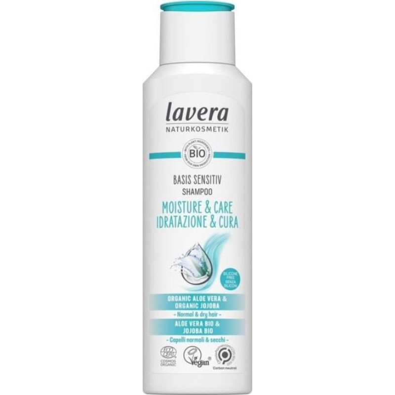 Mitrinošs šampūns Lavera Basis Sensitive, 250 ml