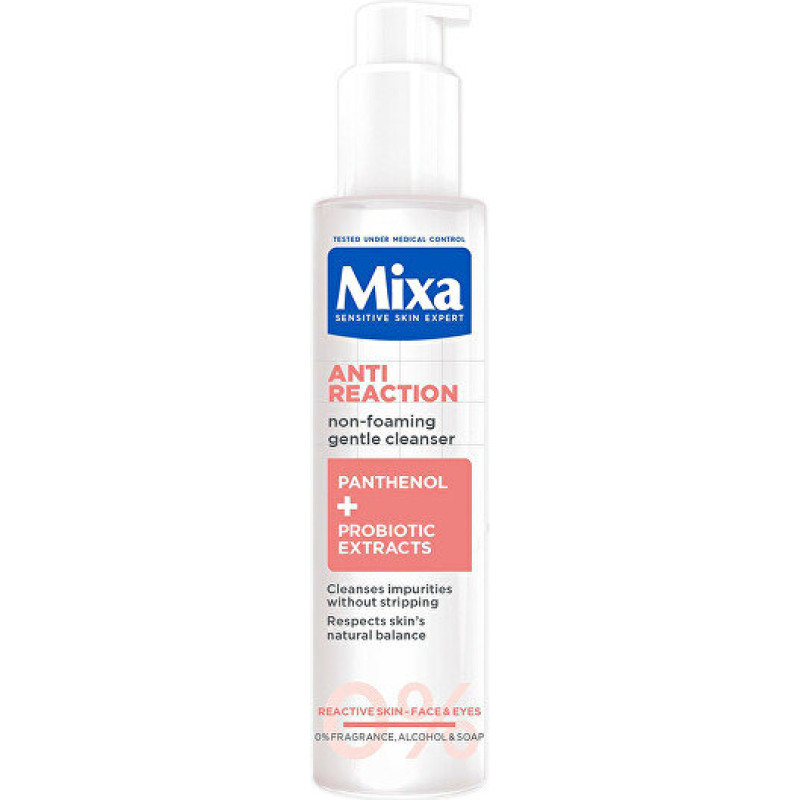 Attīrošs līdzeklis Mixa Anti-Reaction maigi mitrinošs 150 ml