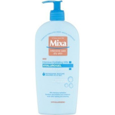 Mitrinošs ķermeņa pieniņš sausai un jutīgai ādai Mixa Hyalurogel Intensive Hydrating Milk 400 ml