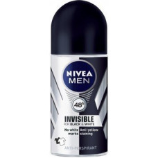 Dezodorants Nivea Invisible For Black & White Power Roll-On, 50 ml