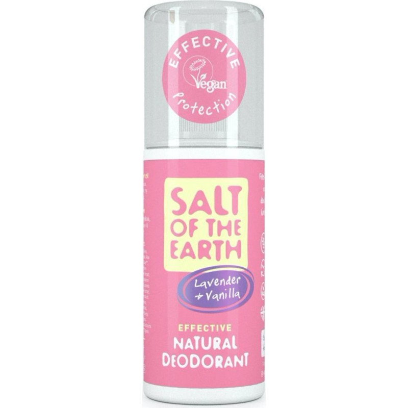 Salt of the Earth spreja dezodorants ar lavandu un vaniļu, 100ml