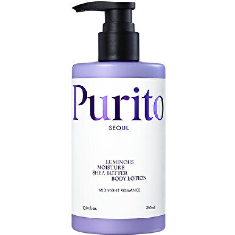 Ķermeņa losjons Purito Midnight Romance Luminous Moisture Shea Butter 300 ml