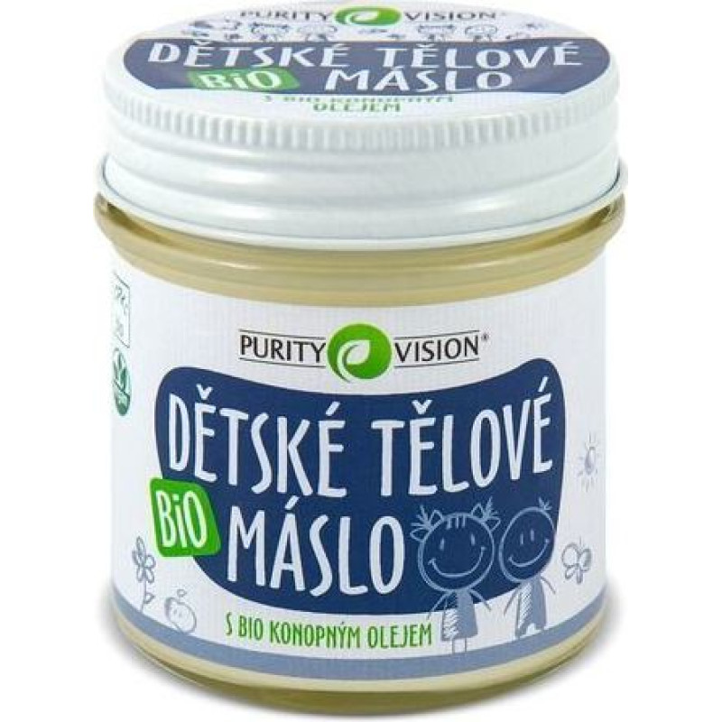 PURITY VISION Bioloģisks ķermeņa sviests bērniem 350 ml