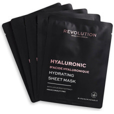 Mitrinoša hialuronskābes lokšņu maska Revolution Skincare Biodegradable (Hydrating Hyaluronic Acid Sheet Mask)