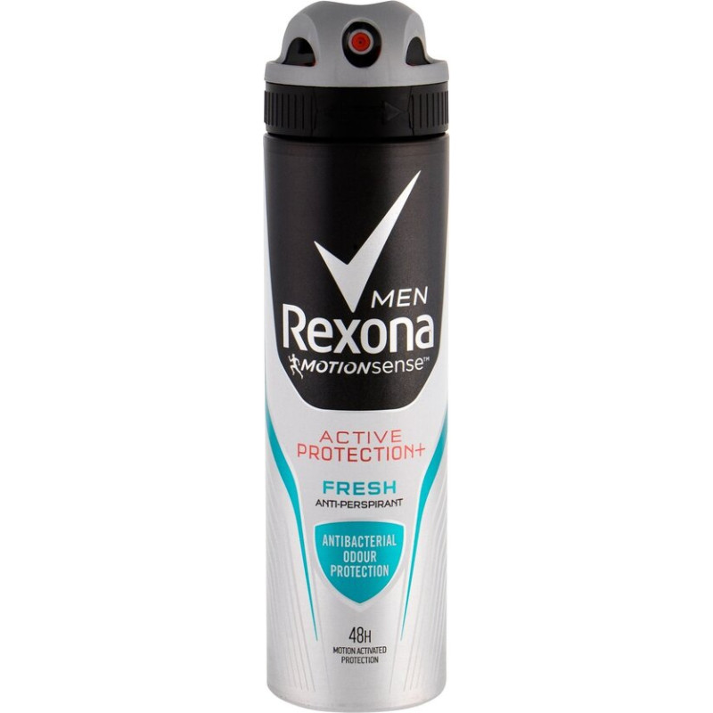 Izsmidzināms dezodorants- antiperspirants Rexona Motionsense Antibacterial vīriešiem, 150ml