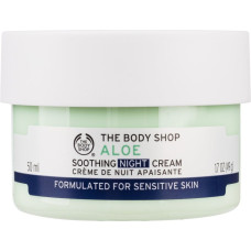 Nakts nomierinošs sejas krēms The Body Shop Aloe Vera 50 ml