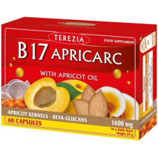 TEREZIA COMPANY - B17 Apricarc ar aprikožu eļļu 60 kapsulas