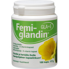 Uztura bagātinātājs Femiglandin GLA+E, 168kapsulas