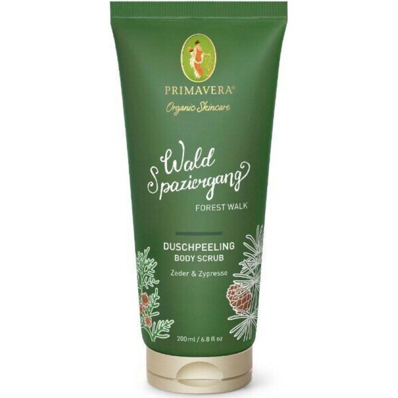 Aktivizējošais dušas pīlings Forest Walk (Ķermeņa skrubis) 200 ml