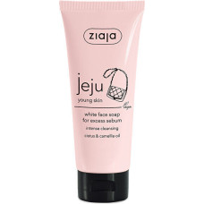 Balts sejas ziepes Ziaja Jeju Young Skin, 75ml
