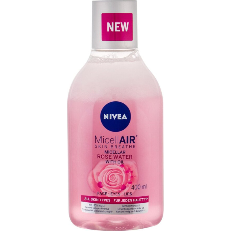 Micelārais ūdens Nivea MicellAir Rose Water 400ml