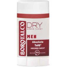 Borotalco Men Dry Amber Scent dezodoranta zīmulis 40 ml – Ilgstoša sausa aizsardzība