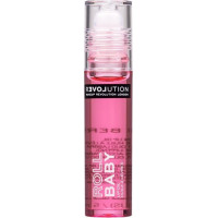 Makeup Revolution Relove Roll Baby Lip Oil - Tonējoša eļļa lūpām 5 ml, Goji Berry