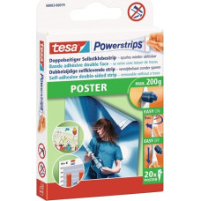 Dubultās sloksnes ar līmi Tesa, 20 gab.