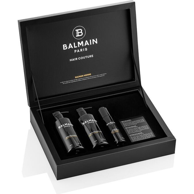 Balmain vīriešu dāvanu komplekts 2 (šampūns, kondicionieris, galvas ādas maska)