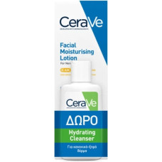 Sejas kopšanas komplekts Cereva: mitrinošs sejas losjons, 52 ml + mitrinošs sejas attīrītājs, 20 ml
