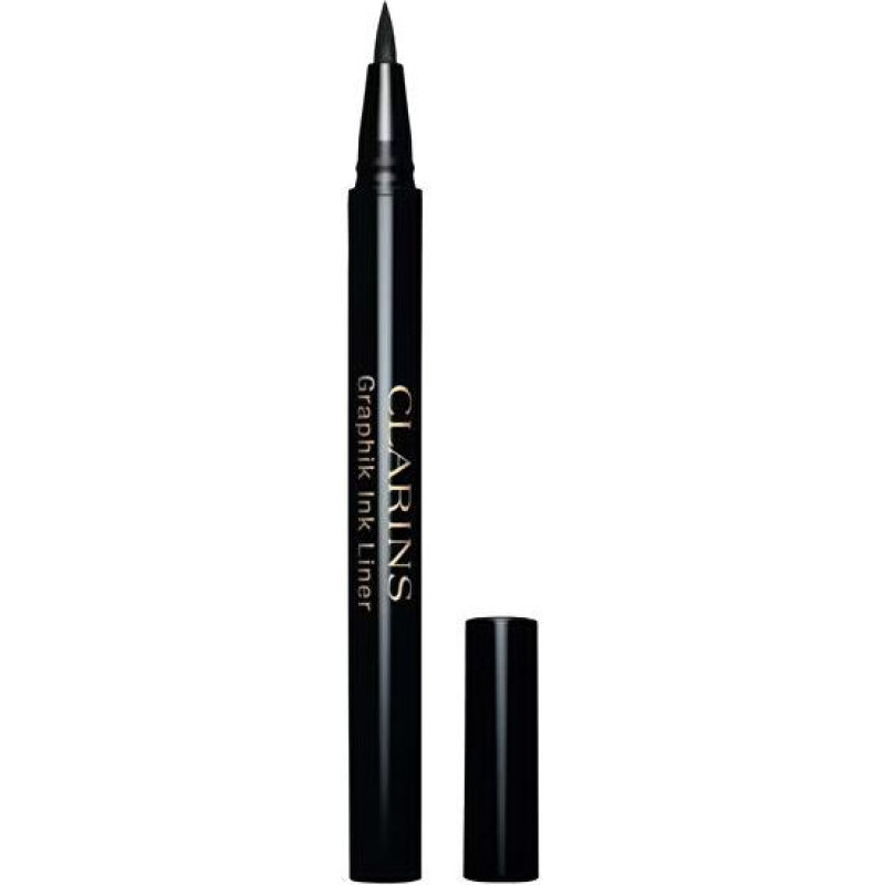 Acu kontūrzīmulis Clarins Graphik Ink 0,4 ml intensīvi melnā krāsā, precīza līnija