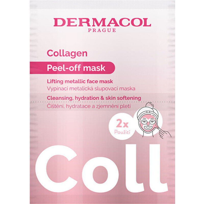Sejas maska Dermacol Collagen+ liftinga, nolobājamā, visiem ādas tipiem, nostiprinoša