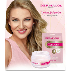 Ādas kopšanas dāvanu komplekts Dermacol Collagen Plus I nostiprinošs SPF