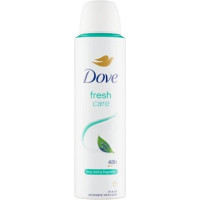 Antiperspiranta sprejs Dove Fresh Care 150 ml 0 % alkohola, 48 h aizsardzība