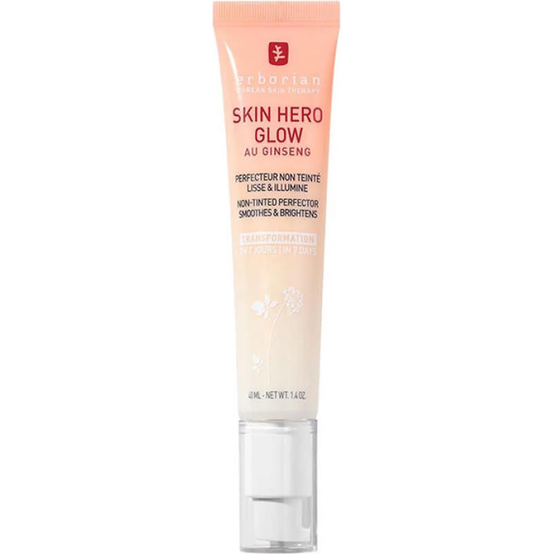 Skaistuma kopšana Sejas Erborian Skin Hero Glow - Neapstrādāta ādas uzlabošana - Stikla ādas efekts