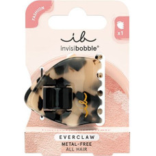 Matu sprādze Invisibobble Everclaw Leo Baby S ar maigu fiksāciju, ar leoparda rakstu