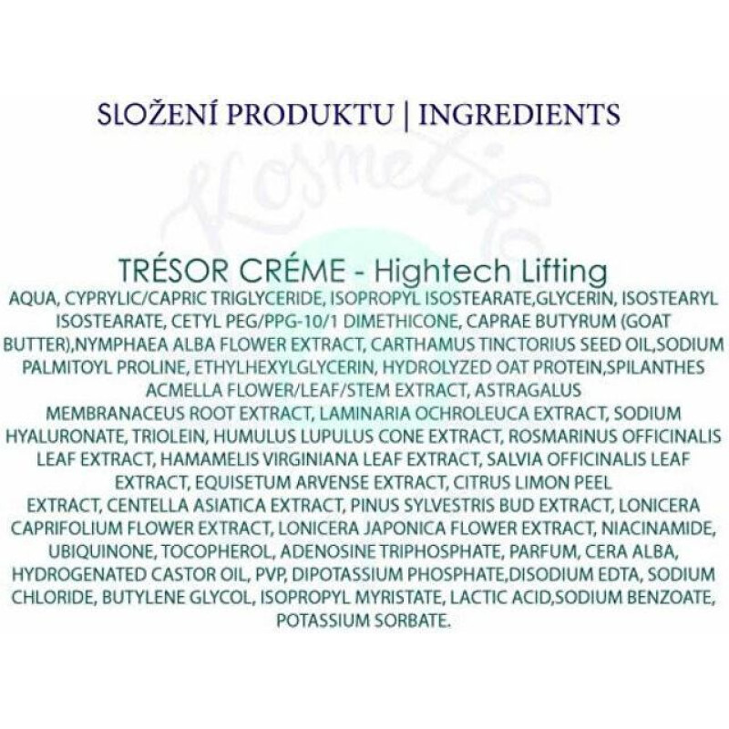 Trésor Créme (Hightech Lifting) 30 g
