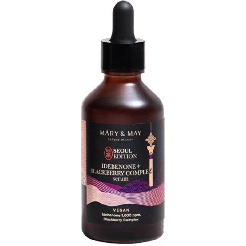 Serums Mary&May Seoul Edition Idebenone + Kazenes komplekss antioksidanta liftingam, 80 ml