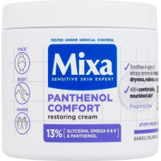 Sejas, ķermeņa un roku krēms Mixa Panthenol Comfort Restoring Cream Unisex, 400 ml