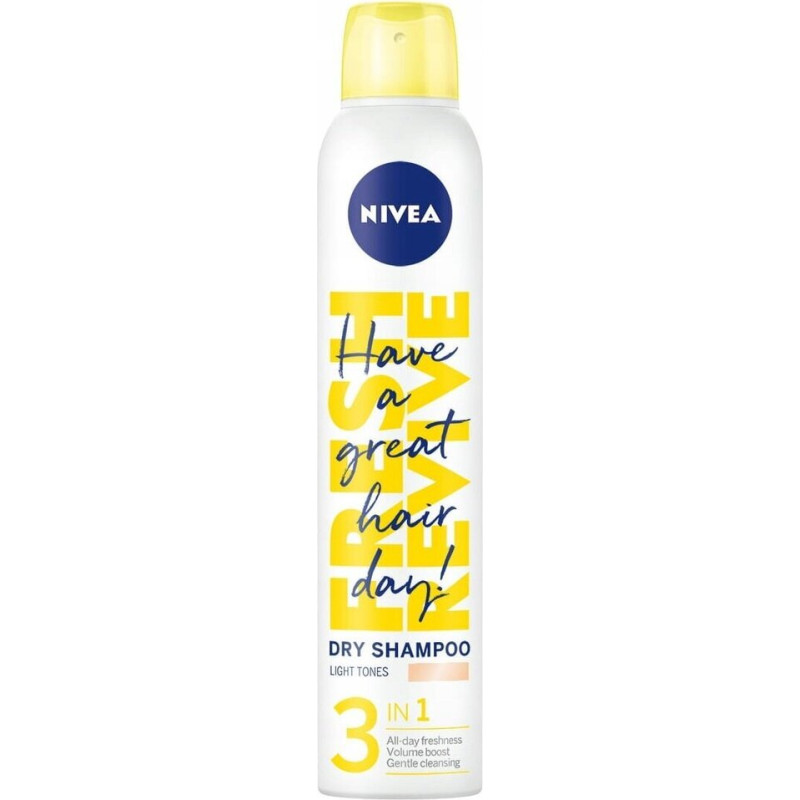 Sausais šampūns gaišiem matiem Nivea, 200 ml