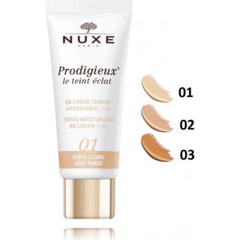Nuxe Prodigieux Teint Eclat BB krēms, 30 ml