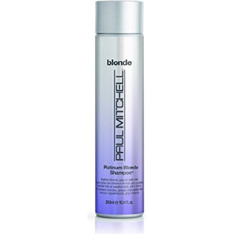 Dzeltējumus neitralizējošs šampūns Paul Mitchell Platinum Blonde Shampoo, 300 ml