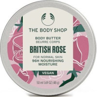 Ķermeņa sviests normālai ādai The Body Shop British Rose, 50 ml