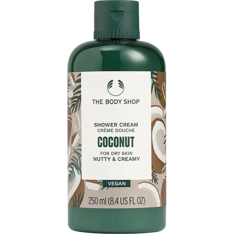 Dušas krēms - THE BODY SHOP - Kokosrieksts - 250 ml - Flakons - Unisex