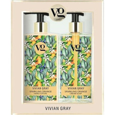 Vivian Grey kosmētikas komplekts Sparkling Orange (krēmziepes - roku losjons)