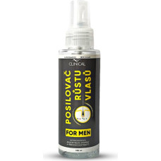 Klīnisks matu toniks vīriešiem, kas veicina matu augšanu, 100 ml, pret matu izkrišanu, visiem matu tipiem